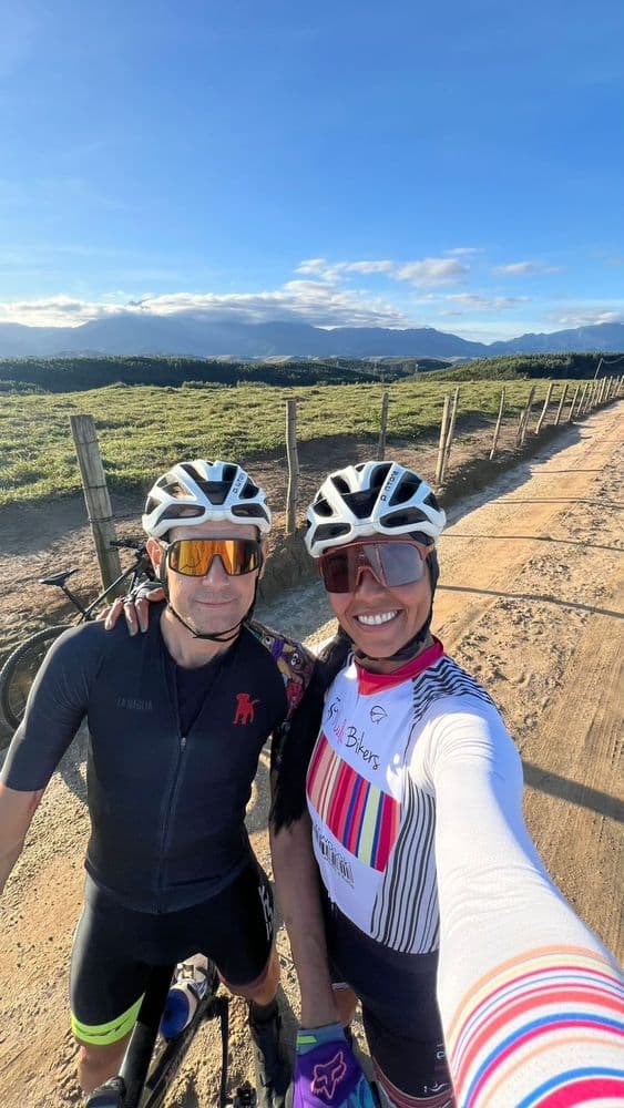 Flávia Mara e Éder Camargo batem recorde no 9º Desafio Caminho de Aparecida. Reprodução: Globo