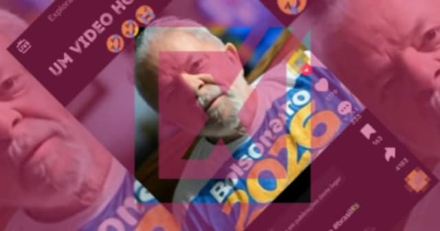 Vídeo de Lula pedindo votos para Bolsonaro é sátira