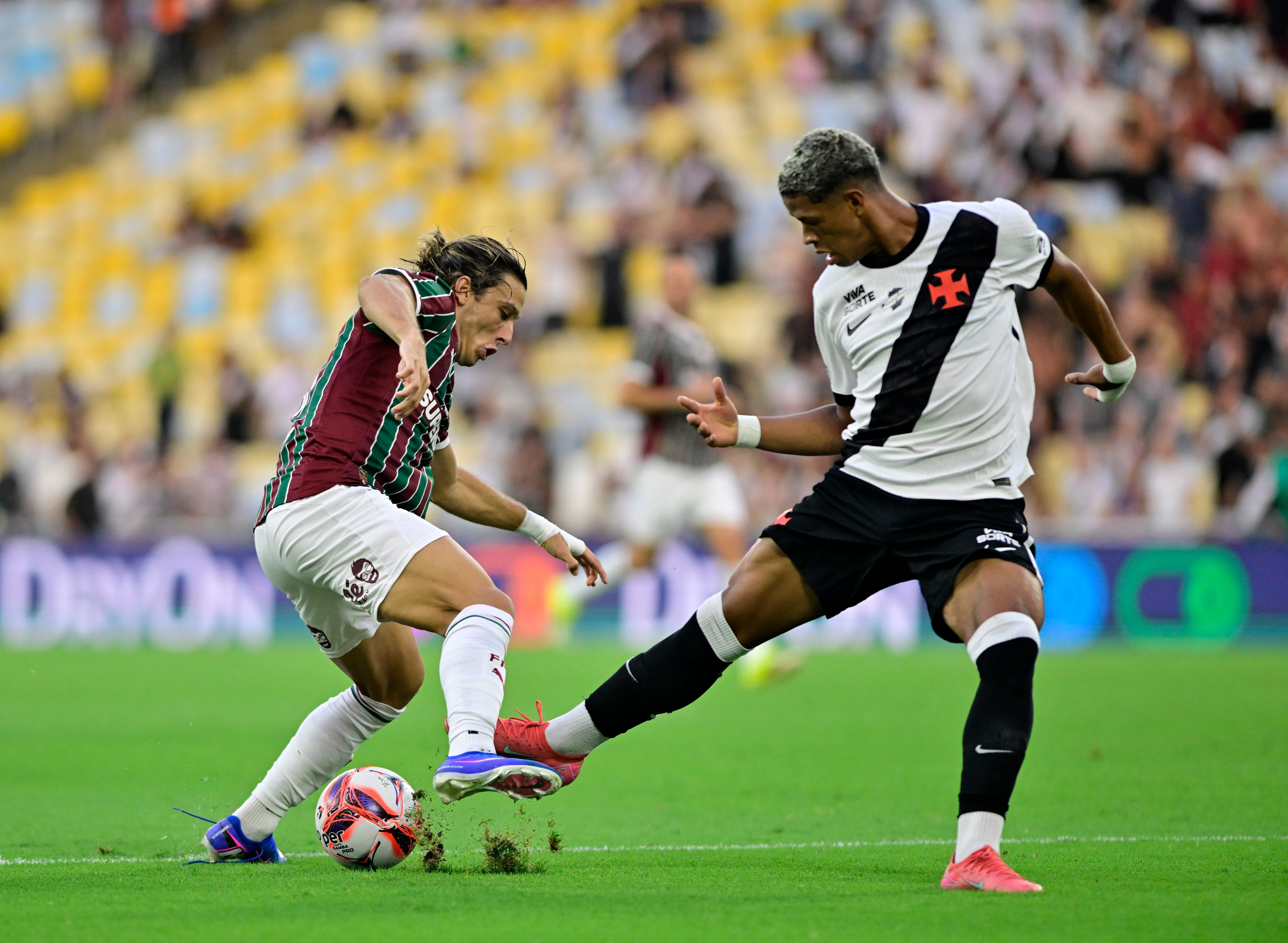 Felipe Melo critica Barros, do Vasco. Reprodução: Ge