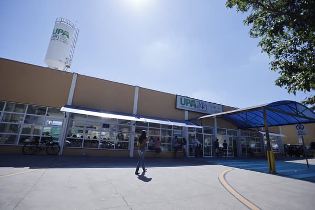 Polícia Federal realiza busca e apreensão na UPA Vila Cristina em Piracicaba.; Legenda da imagem. Reprodução: Isabela Borghese