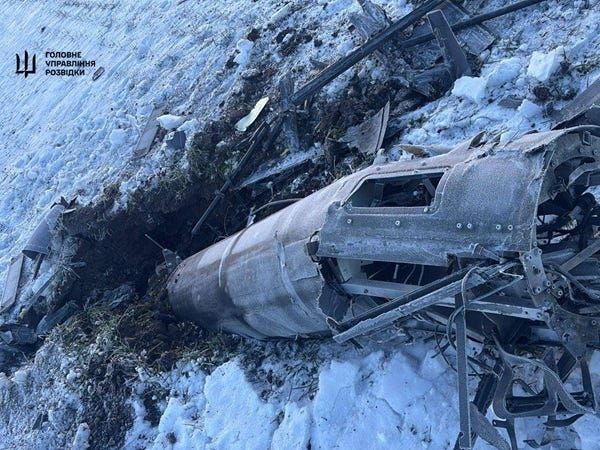 Drone Geran-5 russo, com motor chinês, pode disparar mísseis, diz a Ucrânia.. Reprodução: Businessinsider