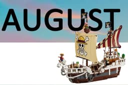 Lego anuncia lançamentos de agosto de 2025, incluindo sets de 'One Piece', Marvel e Star Wars. Reprodução: Gizmodo