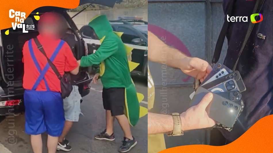 Polícia prende homens com celulares furtados em São Paulo