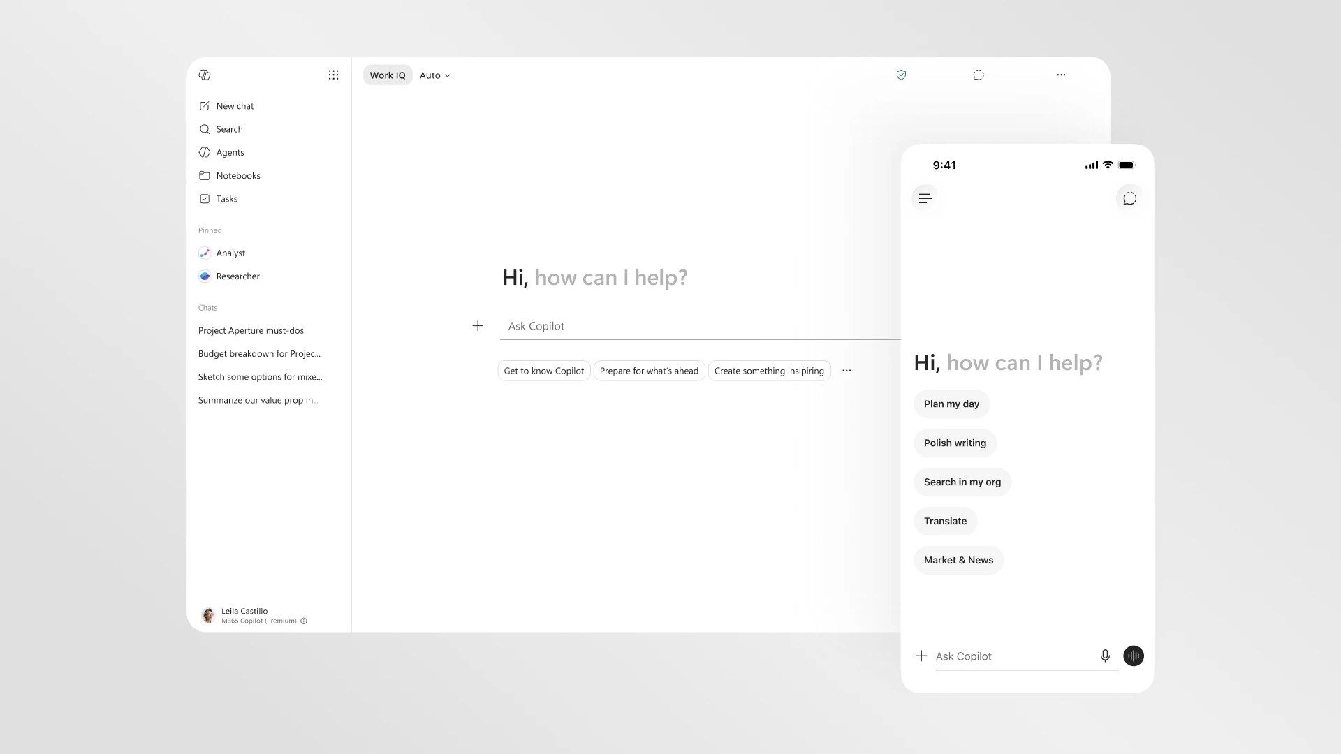 Microsoft 365 Copilot ganha melhorias de velocidade e design mais limpo