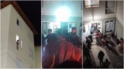 População se manifesta contra suspeito de estupro em Juazeiro