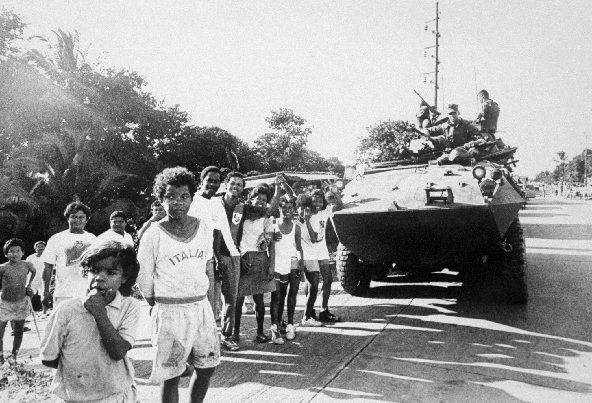 [Queda de Maduro reacende lembranças da invasão dos EUA de 1989, no Panamá.]. Reprodução: Elpais