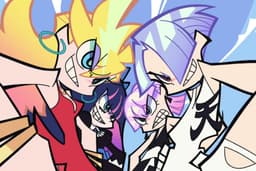 Novos irmãos anjos são introduzidos em 'Panty and Stocking with Garterbelt' pela Studio Trigger. Legenda da imagem. Reprodução: Gizmodo