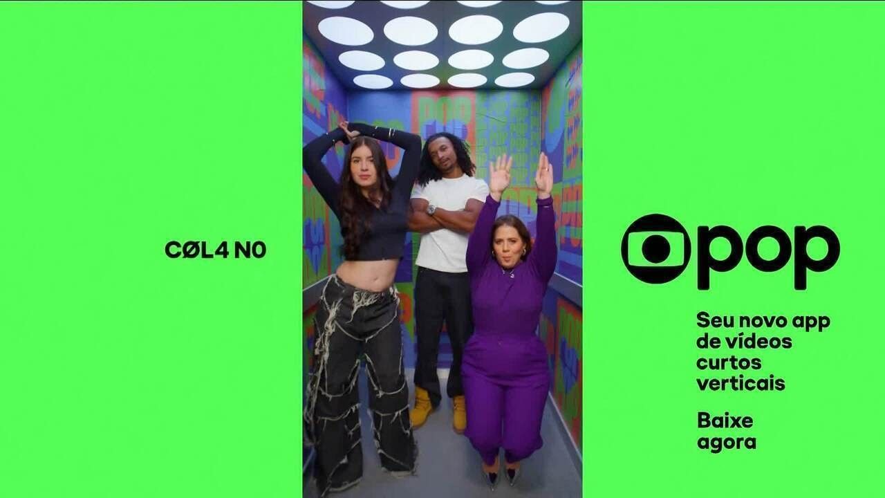 [Mateus Tet no GloboPop, revela bastidores no app]. Reprodução: Gshow