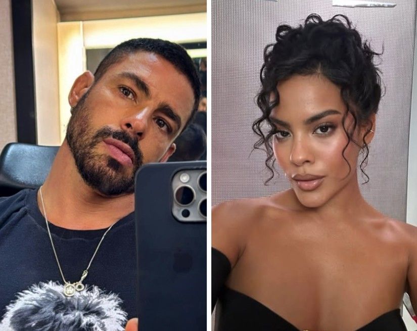 Bella Campos nega que Cauã Reymond tenha sido impedido de trabalhar na Globo.