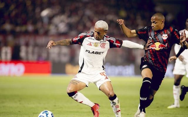 Flamengo reage após gol relâmpago e vence o RB Bragantino em Bragança Paulista. Reprodução: Adriano Fontes / Flamengo