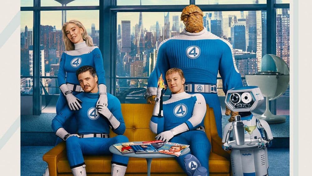 Esboço do próximo filme da Marvel com os Quatro Fantásticos. Reprodução: Gizmodo