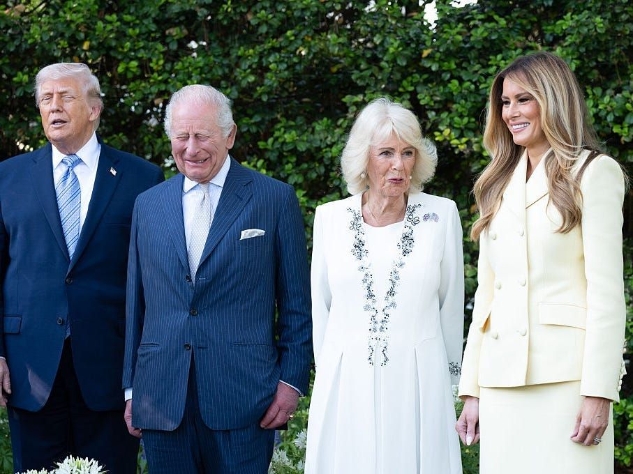 Every time Melania Trump has appeared at a public event during Donald Trump's second term