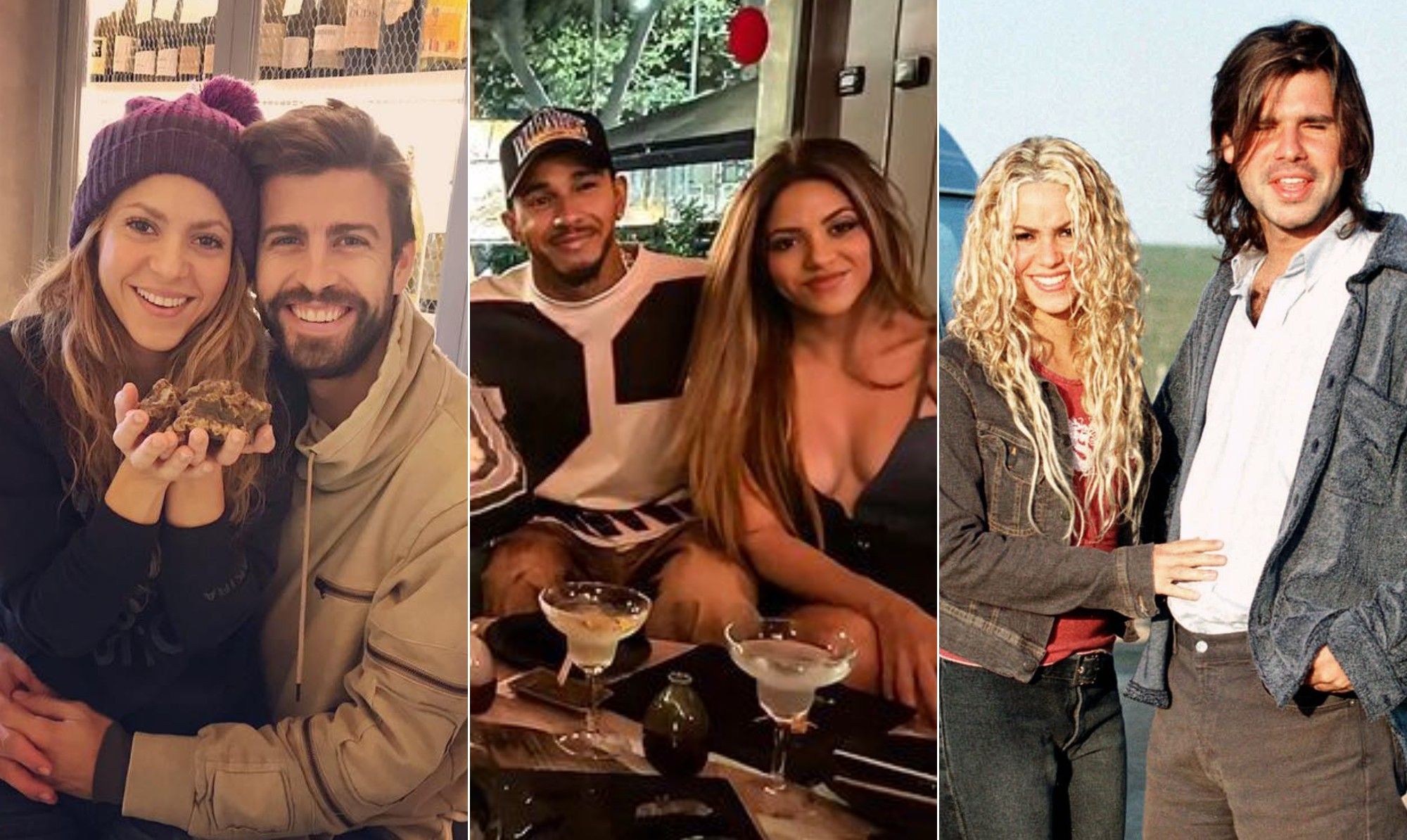 Shakira ao longo dos anos: relacionamentos que marcaram a cantora. Reprodução: Oglobo