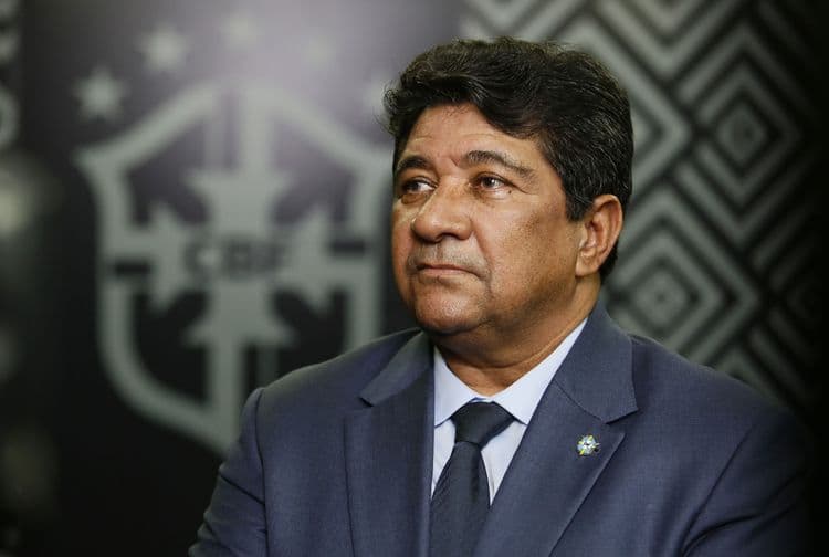 CBF analisa estratégia de defesa contra acusações de falsificação relacionada a Ednaldo Rodrigues. Reprodução: Globo.