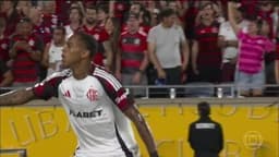 Flamengo empata com Los Angeles FC na Copa do Mundo de Clubes e avança para as oitavas de final. Reprodução: Globo