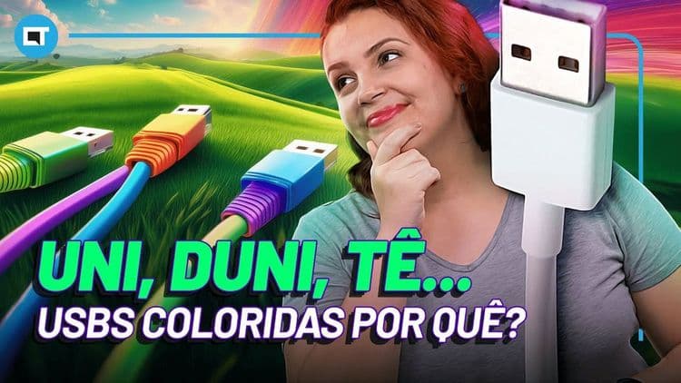 Entenda as cores das portas USB e suas diferenças