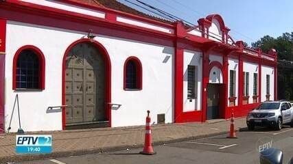 Mutirão comunitário revitaliza pintura da Capela do Divino em Piracicaba.; Reprodução: Globo