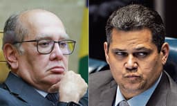 Ilustração sobre decisão de Gilmar Mendes que tira poder do Senado e agrava crise institucional.. Reprodução: Oglobo