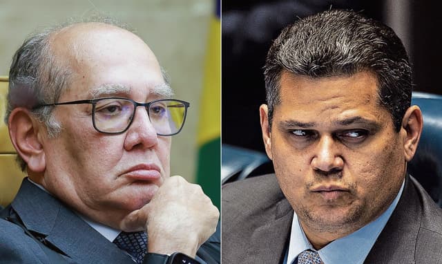 Ilustração sobre decisão de Gilmar Mendes que tira poder do Senado e agrava crise institucional.. Reprodução: Oglobo