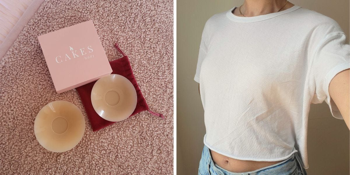Os melhores tipos de nipple covers testados por especialistas. Reprodução: Business Insider