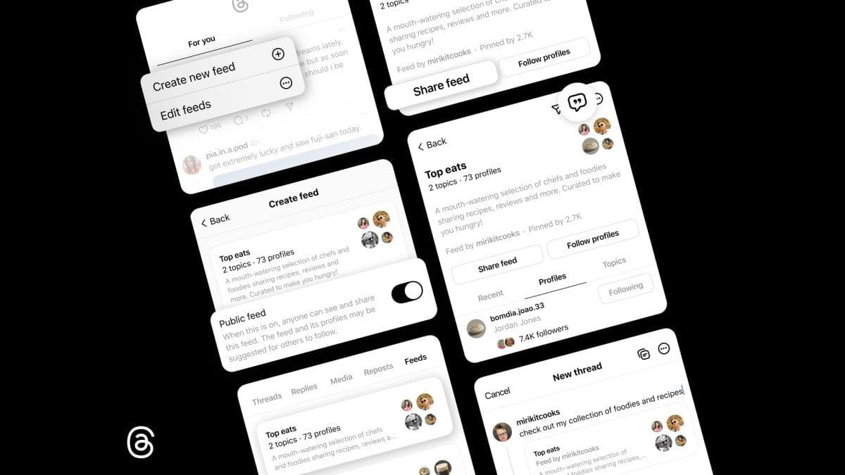 Instagram Threads muda de endereço para Threads.com, visando competir com o X.; Reprodução: TechCrunch