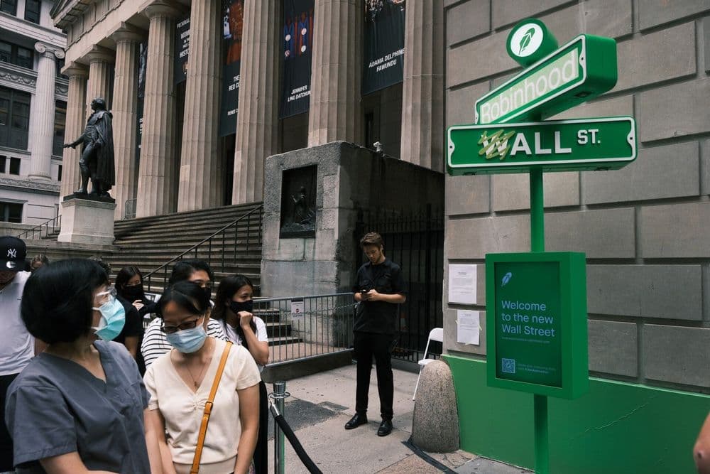 Robinhood inova com tokens e blockchain, criando um sistema financeiro 24/7. Reprodução: Gizmodo.