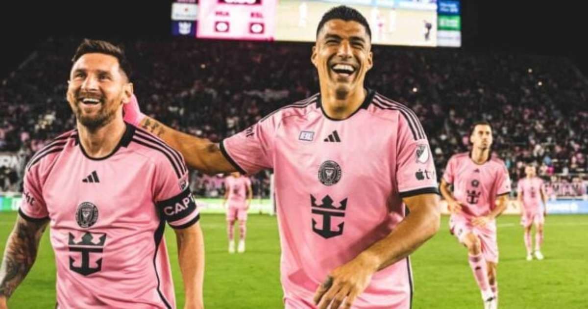 Messi e Suárez surpreendem torcedores em bares da Flórida