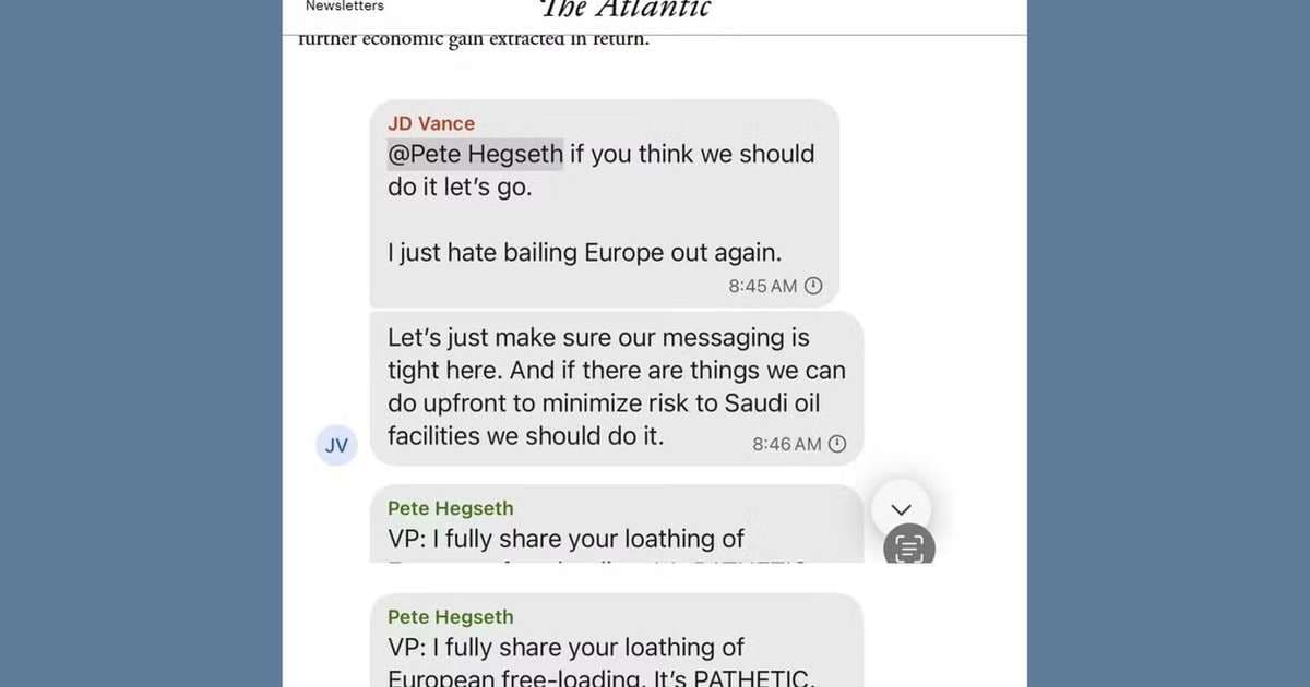 Vazamento de Planos Militares de Trump Gera Críticas