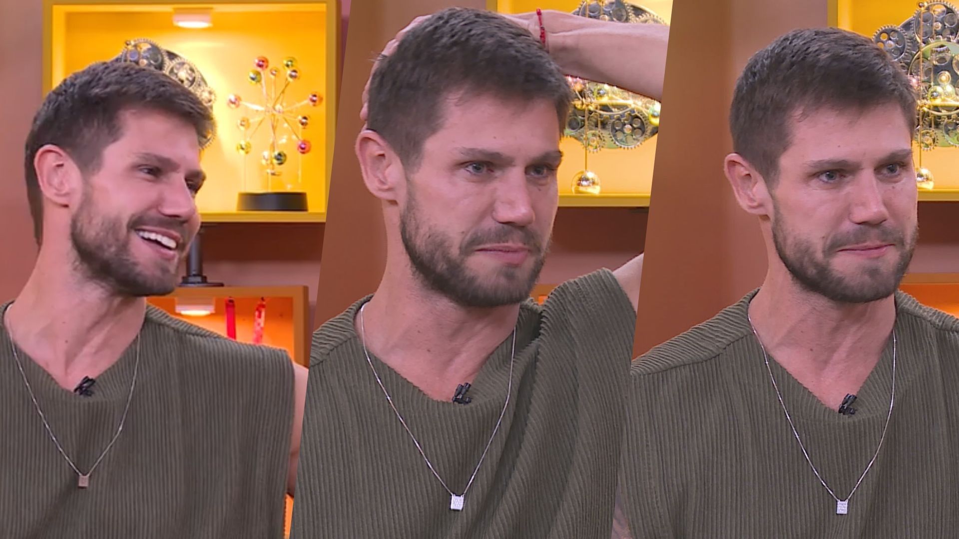 [Jonas Sulzbach participa do Bate-Papo BBB]. Reprodução: Gshow