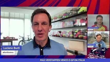 Alonso, Verstappen e Leclerc no GP de Mônaco 2025. Reprodução: Retorno do item 11