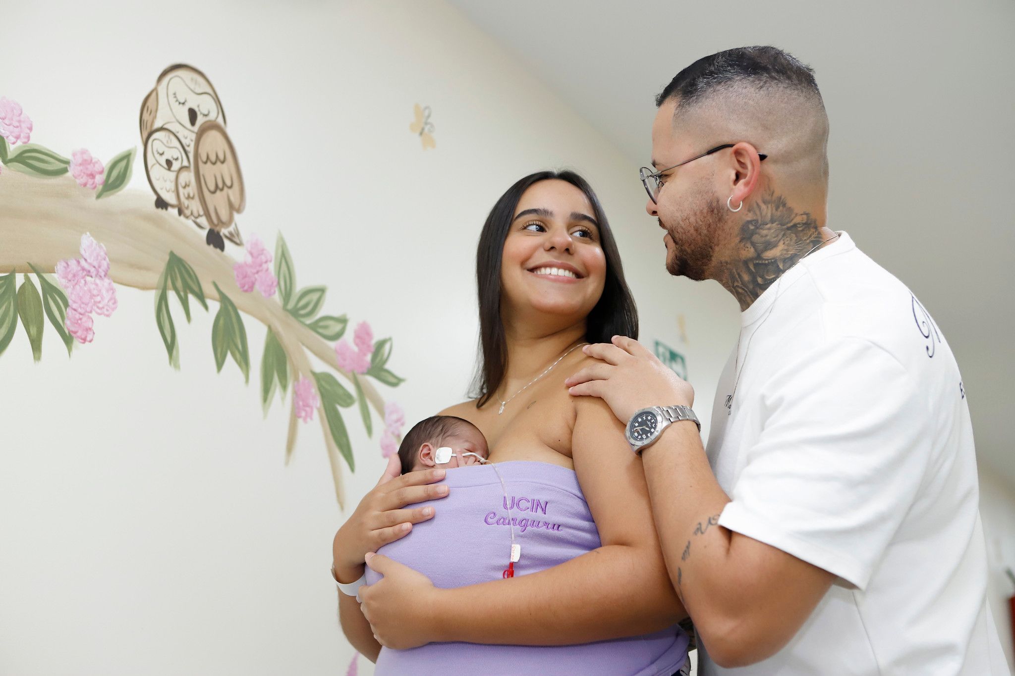 Método canguru fortalece vínculo entre famílias e bebês prematuros