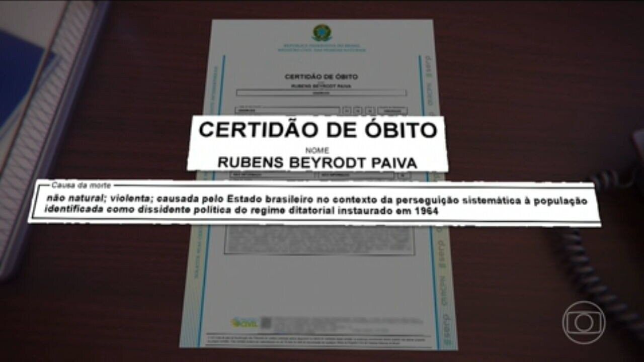 Indenização à persegida política após condenação da União e do Estado de SP.. Reprodução: G1