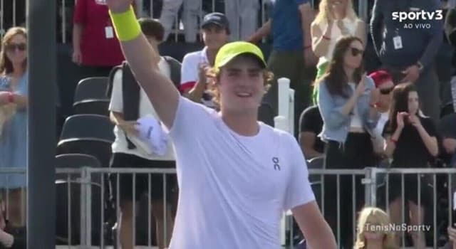 João Fonseca é Top 60 no Ranking da ATP