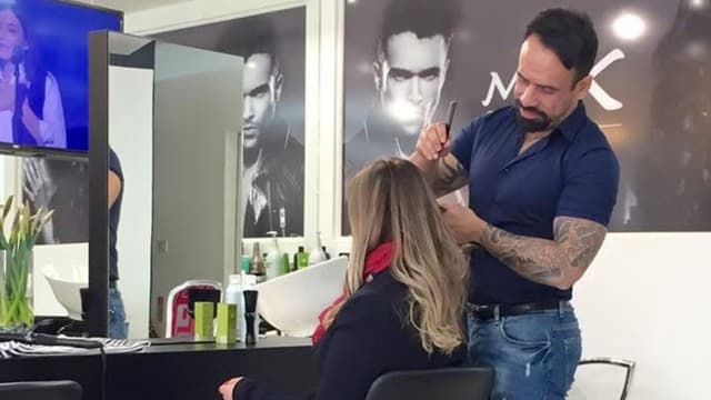 Márcio Borges retorna ao Brasil após 16 anos em Londres para inaugurar salão em Quirinópolis. Reprodução: Globo