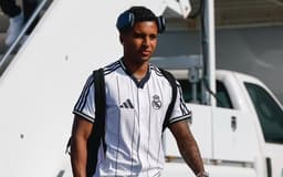 Rodrygo pode deixar o Real Madrid com proposta do Tottenham de até € 90 milhões. Legenda da imagem. Reprodução: Autor da notícia
