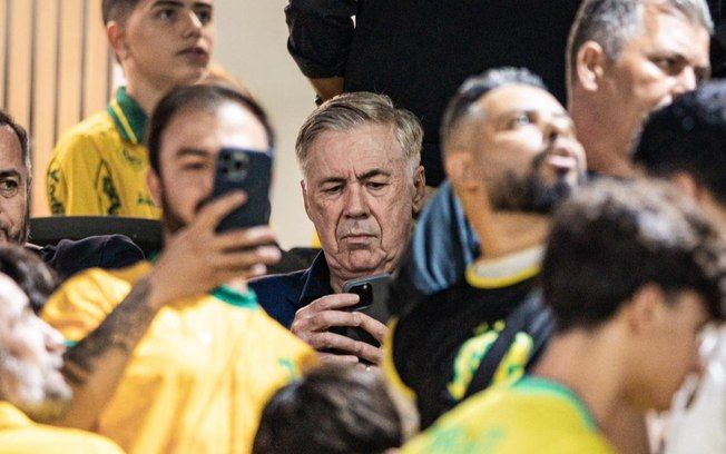 [Gabigol brilha contra Mirassol; Ancelotti observa, sem Neymar.]. Reprodução: Esporte
