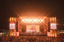 Músicos da Orquestra Ouro Preto se preparam para estrear 'Feliz ano velho, a ópera' em Copacabana. Reprodução: Globo