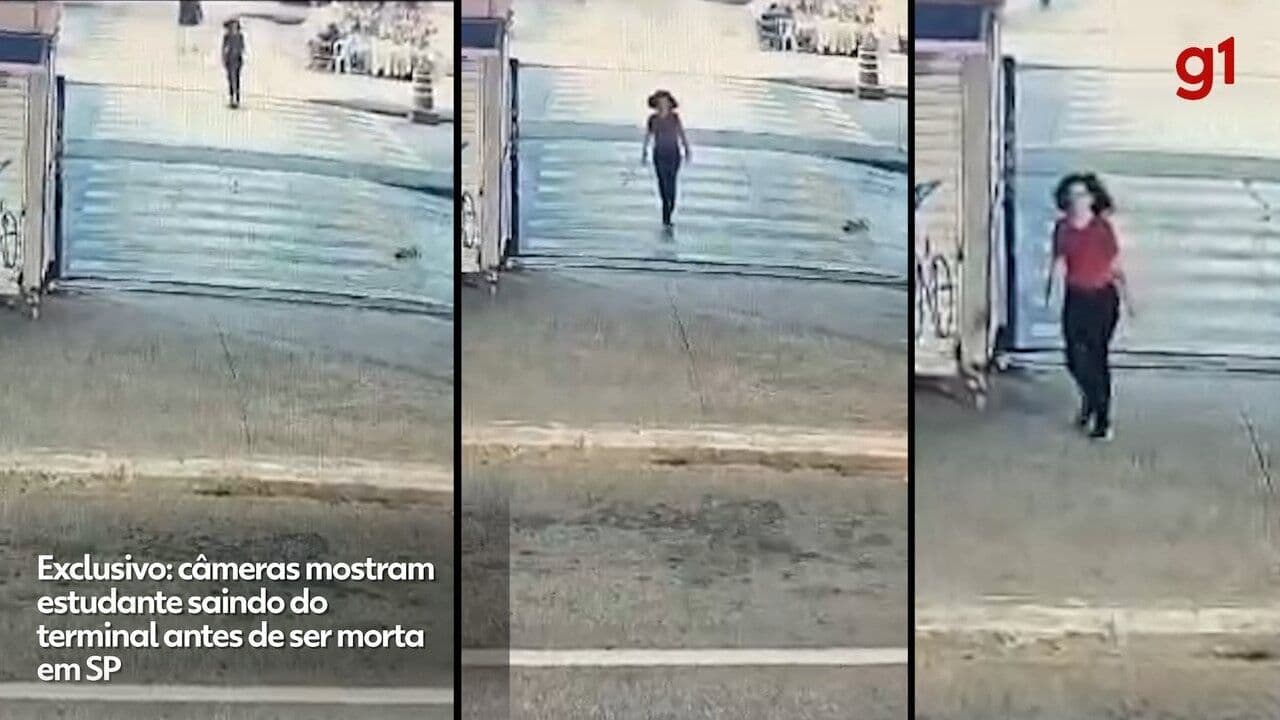 Bruna Oliveira, 28 anos, desapareceu após chegar à estação Itaquera.; Legenda da imagem. Reprodução: Globo