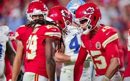 Chiefs enfrentam Raiders após vitória sobre Lions. Legenda da imagem. Reprodução: Esporte IG
