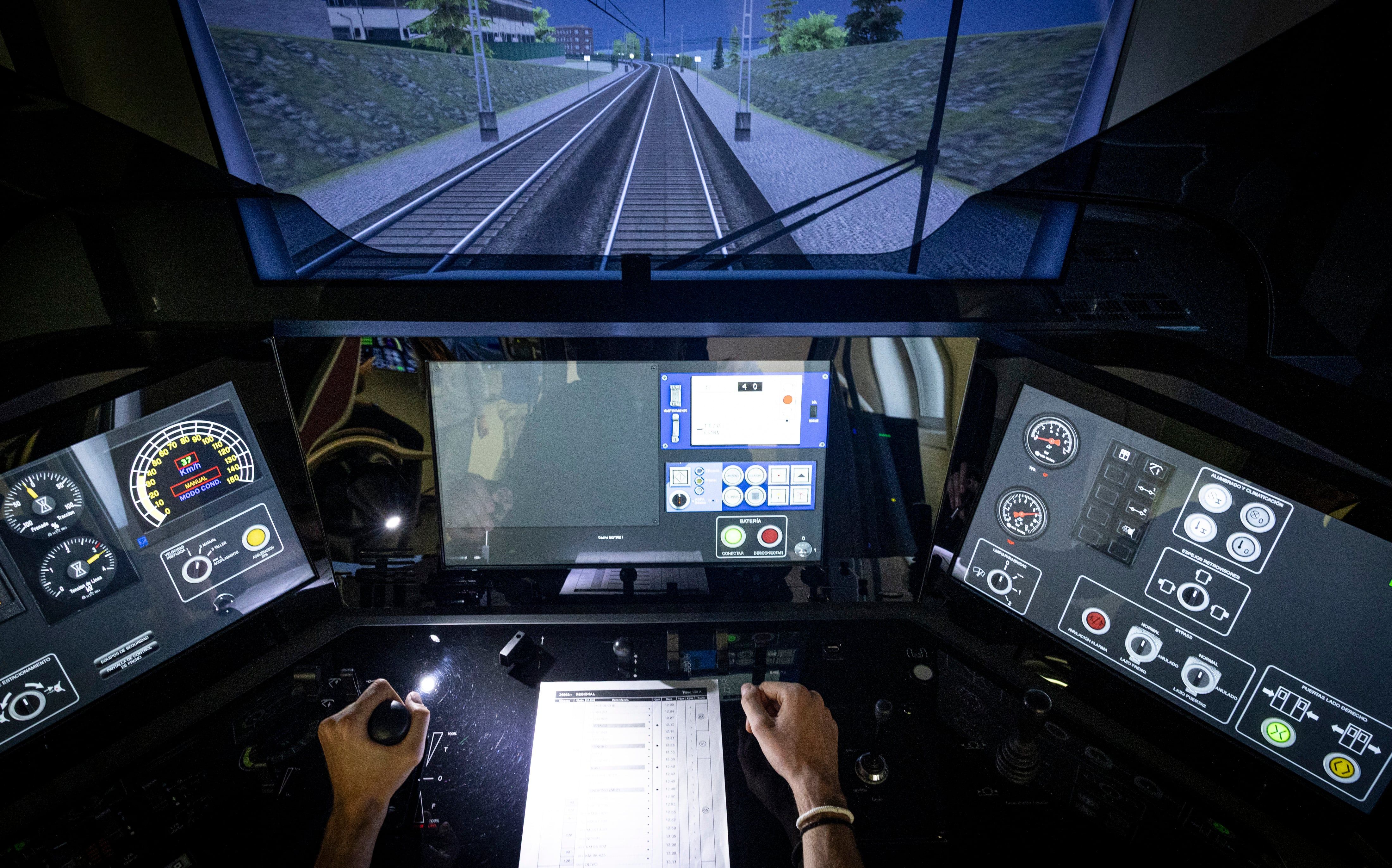 Maquinistas espanhóis em greve; quanto ganham e quem os contrata.. Reprodução: Elpais