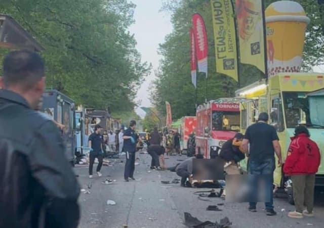 Acidente com motorista sob custódia deixa mortos e feridos no Canadá.; Reprodução: Globo