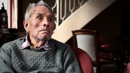 Jacques Moalic relembra a libertação de Buchenwald, aos 102 anos. Reprodução: Agence France-Presse (AFP)