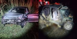 [Acidente em rodovia de SC deixa três mortos e duas feridas]. Reprodução: G1