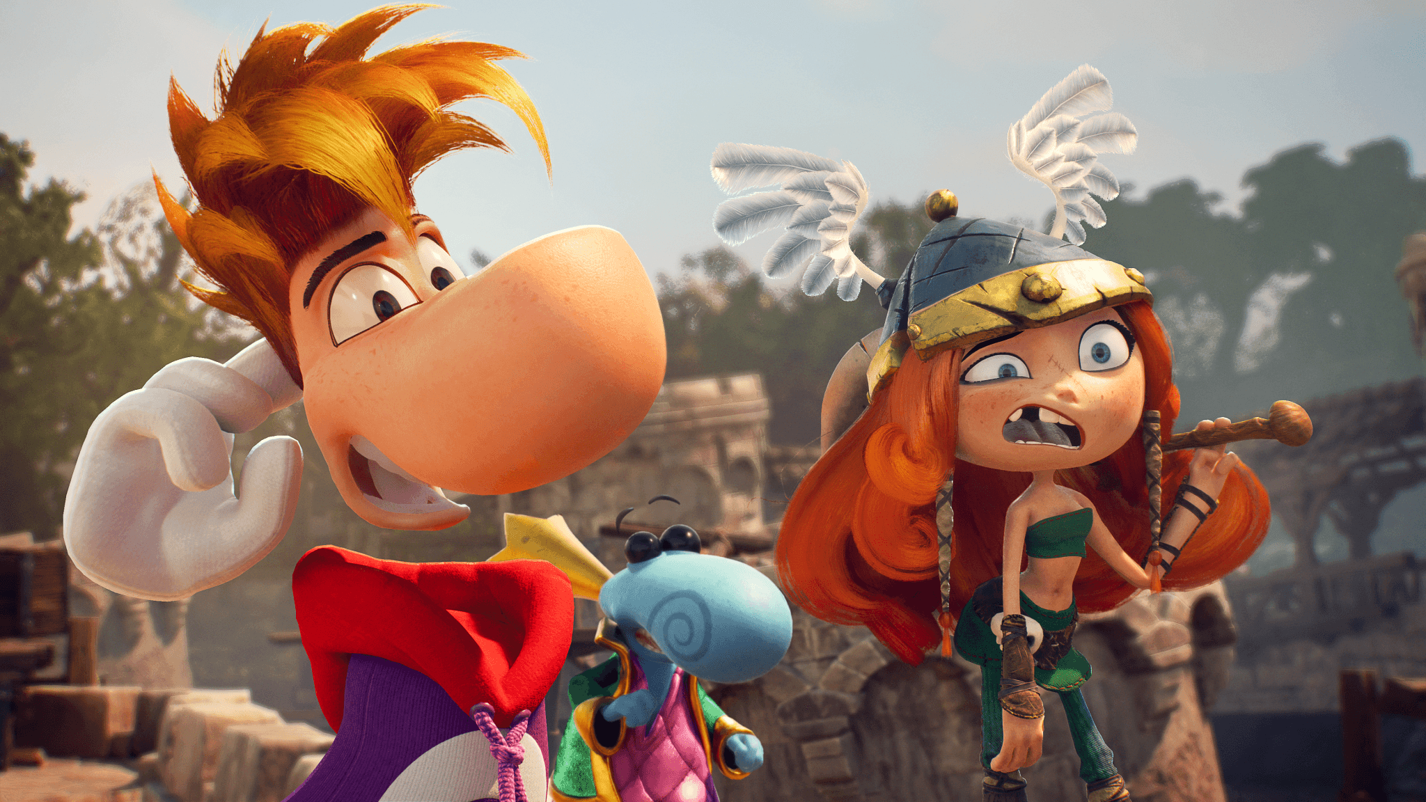 Rayman Legends: Retold traz novos visuais e história, chegando ao Switch 2 em 1º de outubro.