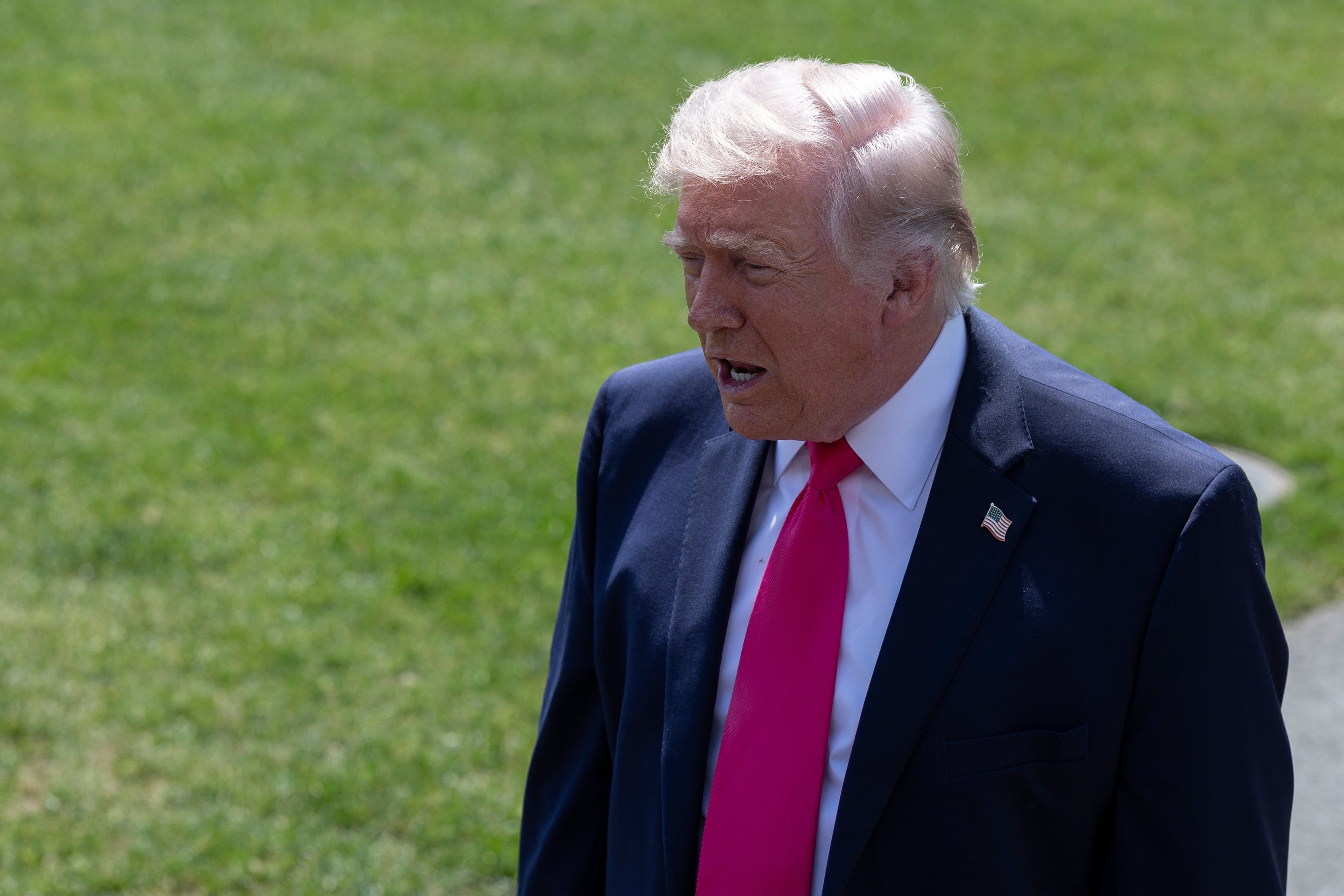 [Trump critica o governo da Espanha por não apoiar os EUA.]. Reprodução: Elpais