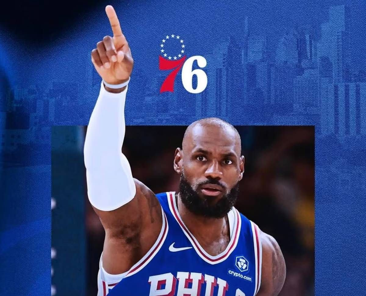 Como a nova posição de LeBron James pode colocar o 76ers na briga pelo título da NBA