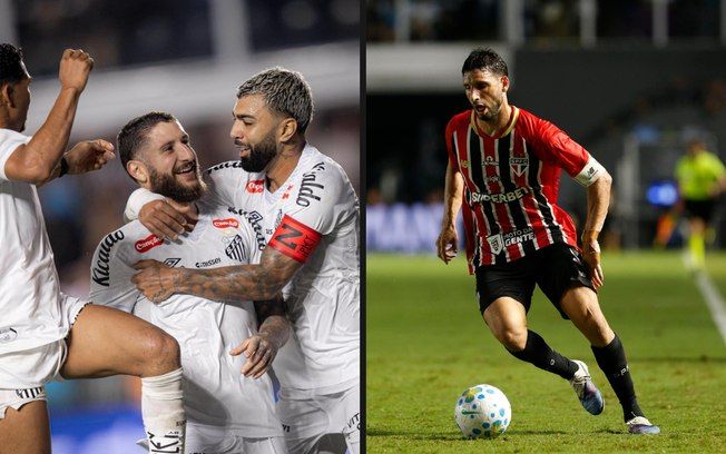 Santos sai na frente, sofre empate e chega a 7 jogos sem vencer. Reprodução: Esporte