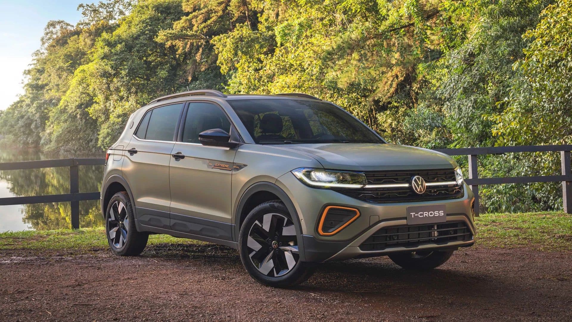 Volkswagen T-Cross é o SUV mais vendido do Brasil em 2025.; Reprodução: Globo
