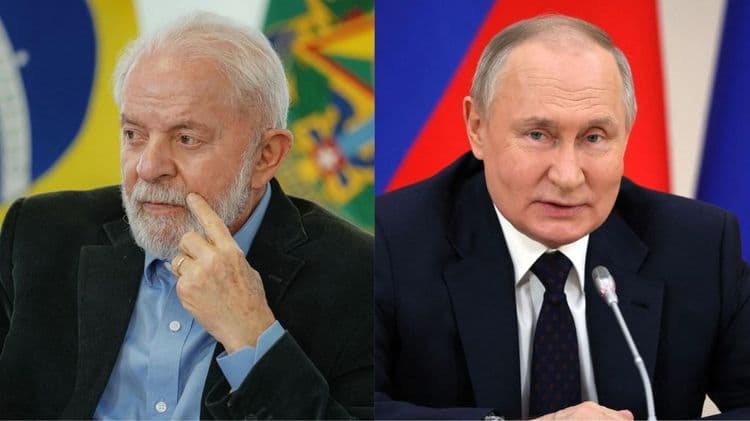 Lula e Putin discutem paz e comércio global