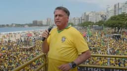 Bolsonaro critica tentativa de condenação em ato no Rio